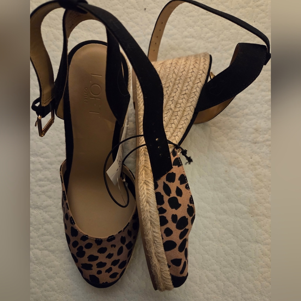 NWT Loft Espadrille Sandals size 9